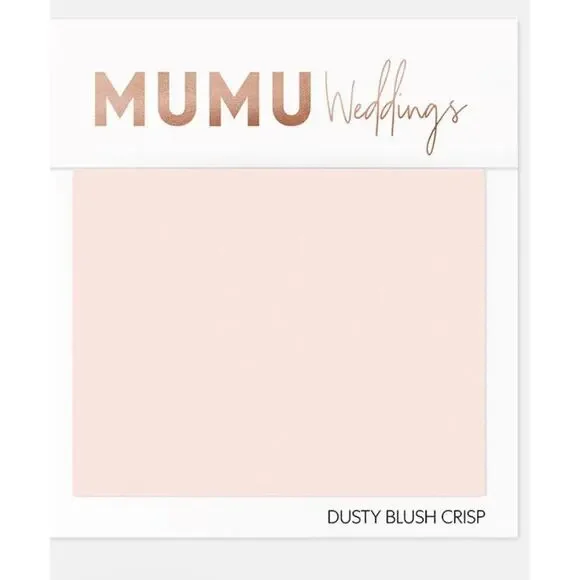 Show Me Your Mumu Liz Maxi Bridesmaid Wedding Dress Dusty Blush Crisp NWT$188 M - Picture 7 of 9